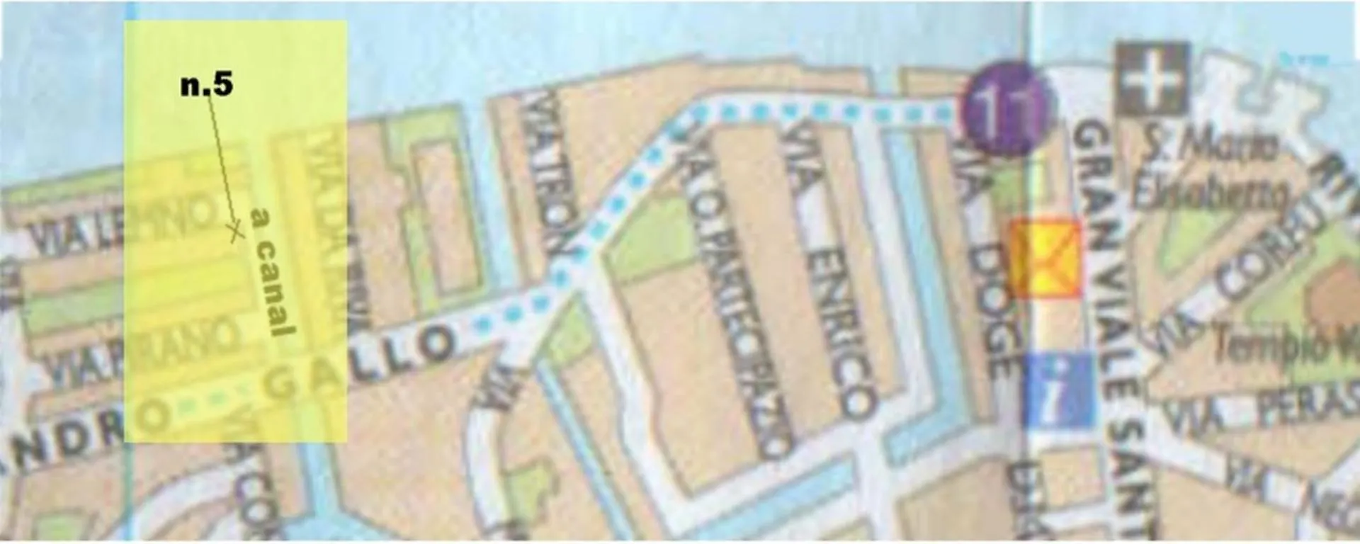 Villa Giugovaz location